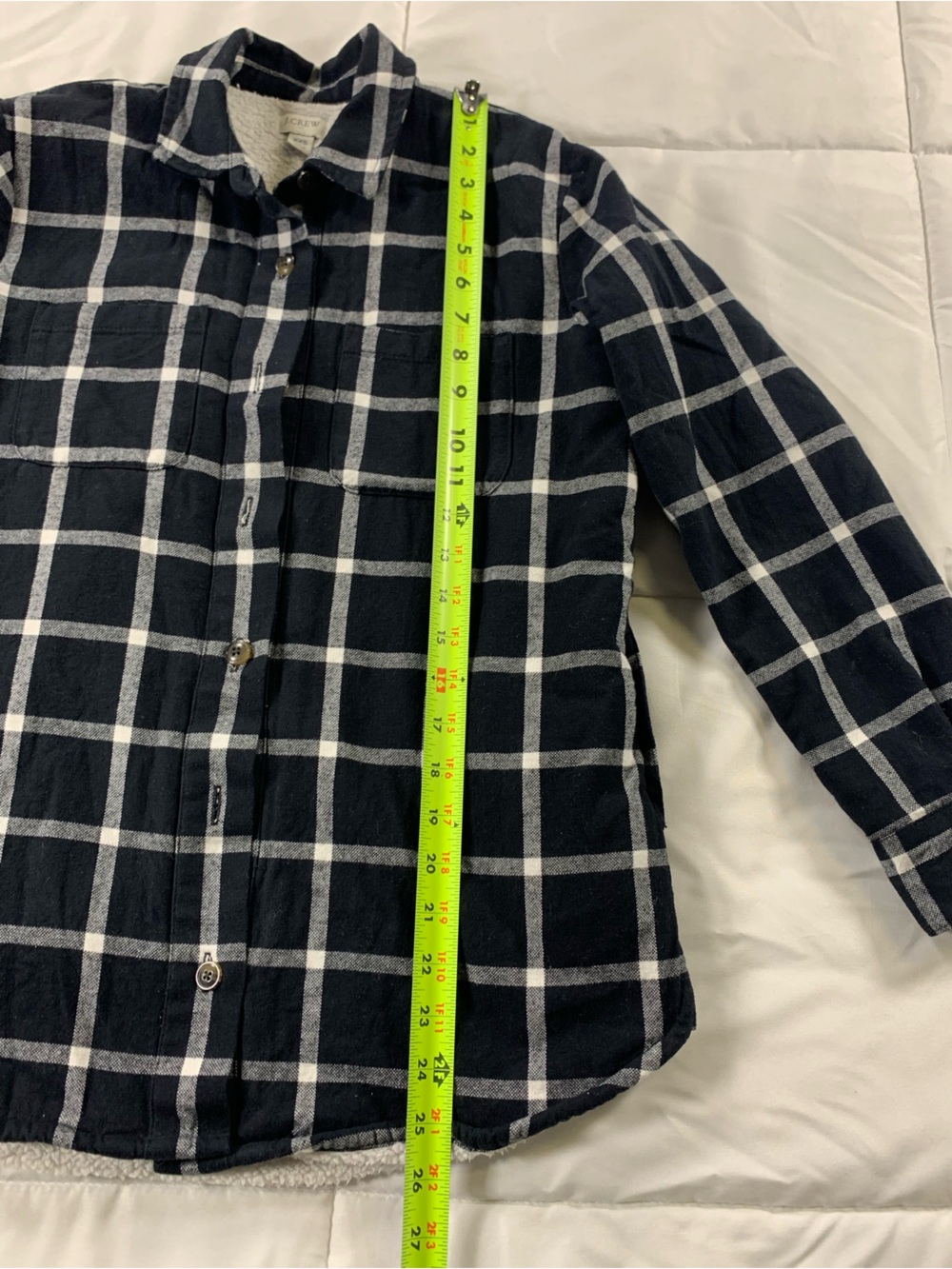 Pre loved J.CREW coat unisex size XXS - Picture 2 of 6